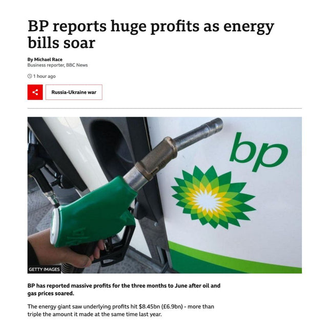 BP PROFITS