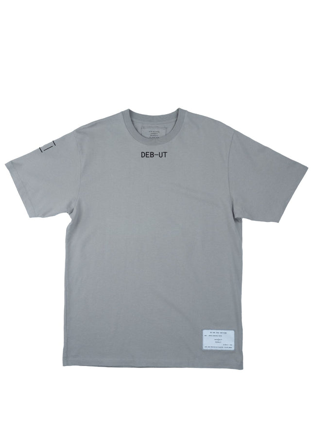 Grey Debut T-Shirt